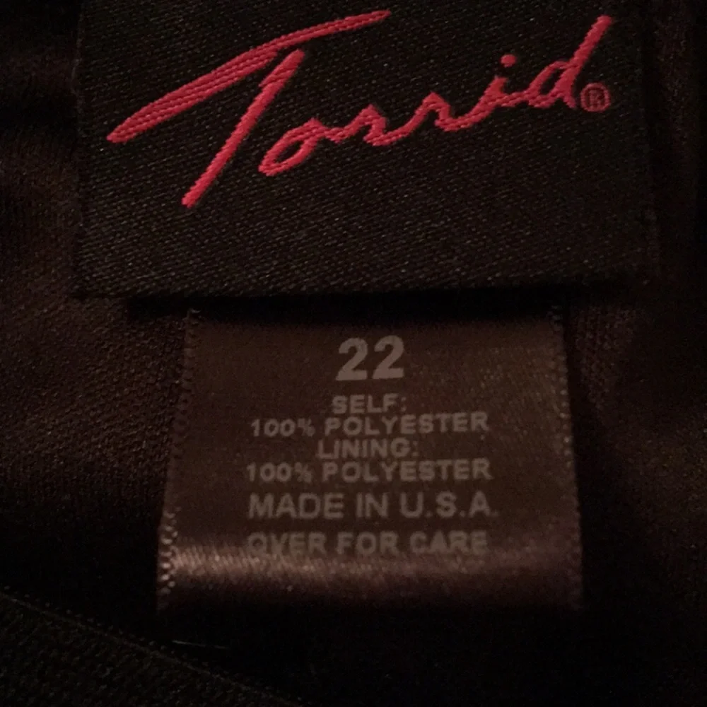 torrid Navy Blue Rosette Pencil Skirt